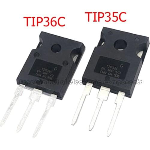 10PCS TIP35 TIP36 TO-247 ( 5psc TIP35C + 5pcs TIP36C ) TO247 BXV