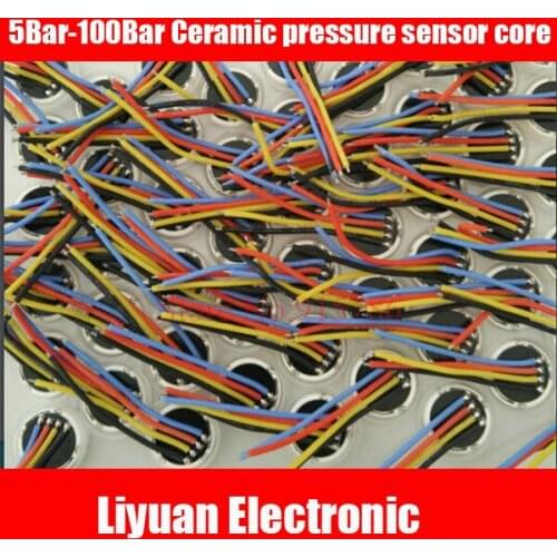 3pcs Ceramic pressure sensor core / 5Bar-100Bar pressure transmitter core / 2 ~ 40 VDC ceramic sensor