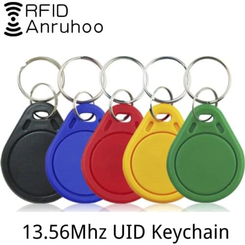50PCS IC-UID Smart Chip Card Copier Key ISO14443 S50 1K Compatible Key Tag RFID NFC Copy 0 Sector Rewritable Badge