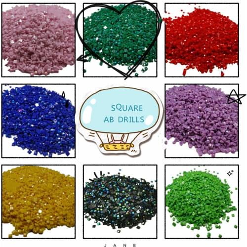 Diamond Painting Square AB Drills 20 Colors Sales For G