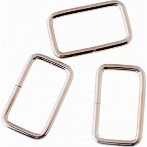 Free Shipping-5Pcs Silver Tone Unwelded Leather Bag Metal Crafts DIY D Ring 47x29mm(Inside:20x39mm ) Connect Buckle F1908