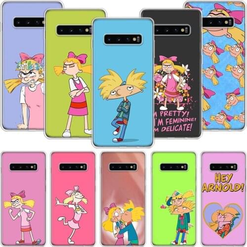 Cartoon Hey Arnold Fondos Phone Case For Samsung Galaxy A51 A71 A70 A50 A40 A30 A20E A10 A01 A21 A41 A20S A6 A7 A8 A9 Coque Cove