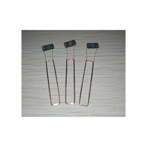 30*5MM I.CODE2 chip welding coil 1024BIT storage RF tag chips 13.56MHZ HF ISO15693 protocol RFID bare coils tags