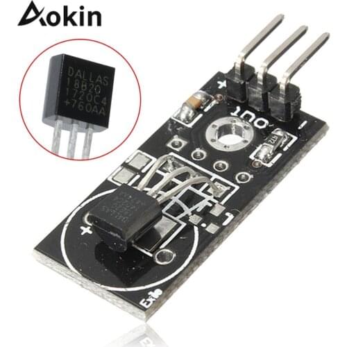 DS18B20 Temperature Sensor Single Bus Digital Temperature Sensor Module For Arduino Diy Kit