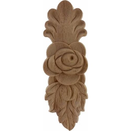 Wood Carved Applique Vintage Furniture Craft Decor Home Garden Wedding Decoration Maison Accessories Modern Decoracion Hogar