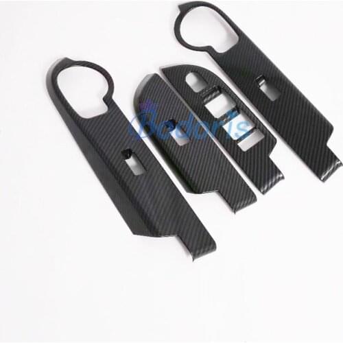 Interior Window Glass Lift Swich Cover Door Armrest Trim For Toyota Rush Daihatsu Terios F800 F850 2018-2020 Car Accessories
