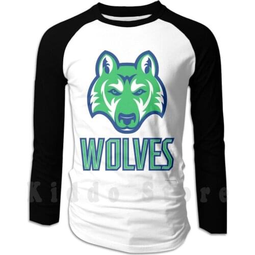 Wolfsburg Wolves Hoodies Long Sleeve Sport Football Soccer Logo Animals Wolves Wolfsburg