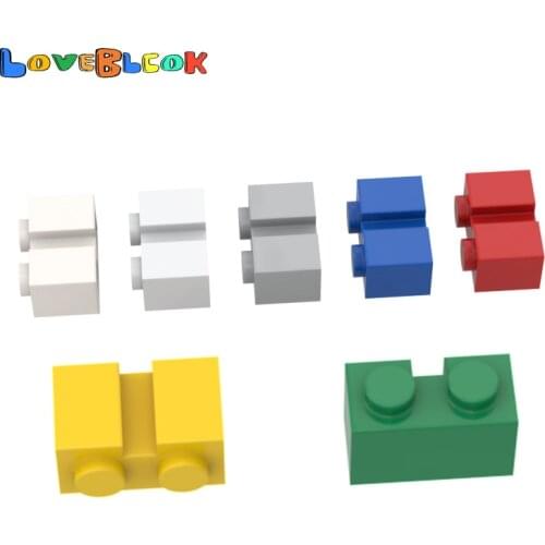Brick 1x2 with Groove Building Blocks Assembles MOC Technical Parts Toys Creative For Kids Educational Compatible 4216 10pcs/Lot