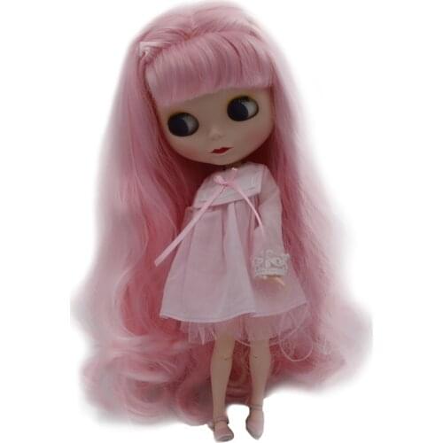 Blyth Doll BJD, Neo Blyth Doll Nude Customized Frosted Face Dolls Can Changed Makeup and Dress DIY, 1/6 Ball Jointed Dolls SO25