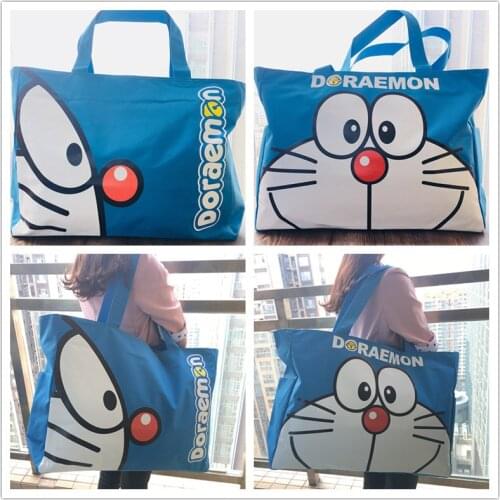 IVYYE Doraemon Fashion Anime Shoulder Bags Casual Shopping Bag Tote Handbag Lady Girls New