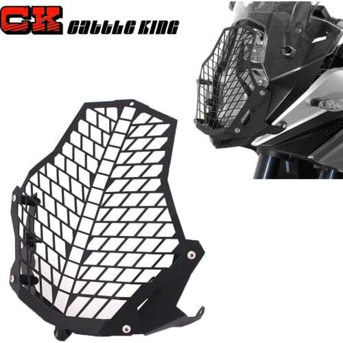 Motorcycle Headlight Headlamp Grille Shield Guard Cover Protector For KTM 1290 1190 1090 1050 Super Adventure Duke R smc