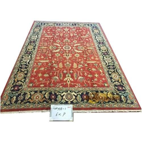 Original single export Turkish handmade carpets OUSHAK Ozarks pure wool carpet X8-1 6x9gc47zieyg28