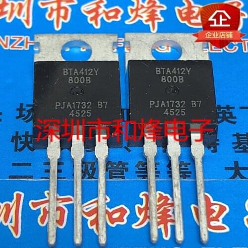 Original 10pcs/ BTA412Y-800B TO-220 600V 12A