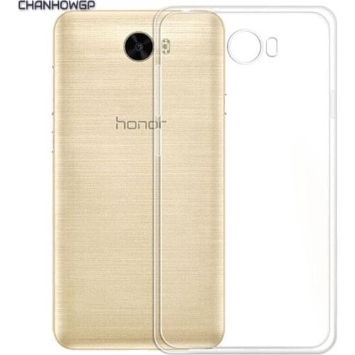 Clear Soft TPU Phone Case For Huawei Y5 II 2 Y5II CUN-U29 CUN-L21 Honor 5A LYO-L21 CUN U29 L21 K21 L01 L03 Silicone Cover Funda