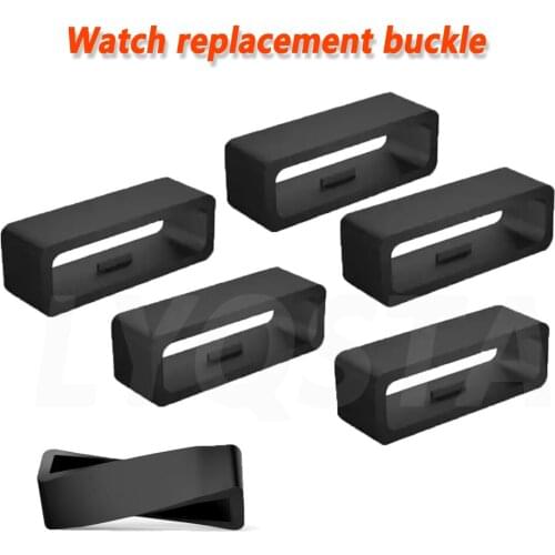 Rubber Replacement Watch Strap Band Keeper Loop Security Holder Retainer 20-26mm Ring For Watch/Wristband Rubber loop Wholesale