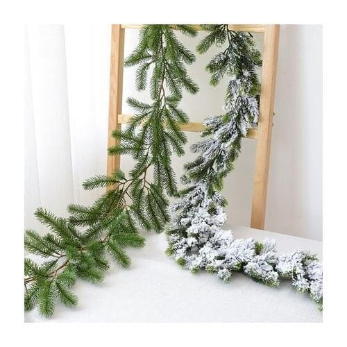 200cm Christmas garland green Pine needles decoration Christmas rattan Christmas decorations for home Christmas ornaments