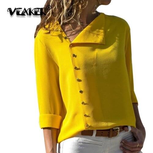 VEAKER Collar Blouses