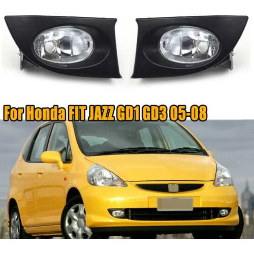 High Quality Front Bumper Fog Light Without Bulb For HONDA FIT/JAZZ GD1 GD3 2003-2008 33951-SAA-H11 33901-SAA-H11