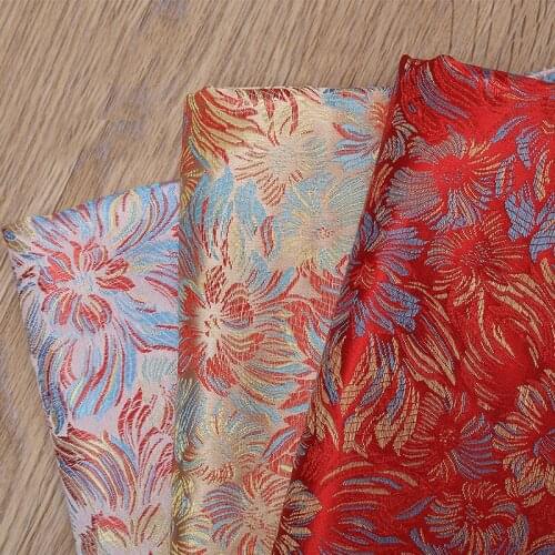 High quality jacquard damask fabric for diy sewing dress, coat, cushion, sofa, window curtain upholstery home decoration