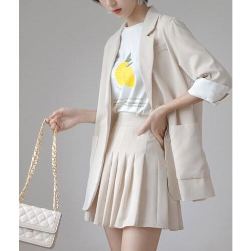 Women korean skirt A line mini skirts