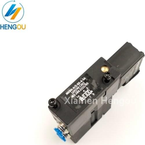 10 Pieces Heidelberg Valve M2.184.1111, M2.184.1111/05, MEBH-4/2-QS-4-SA for SM102 CD102 SM74 PM74 SM52 PM52 machine