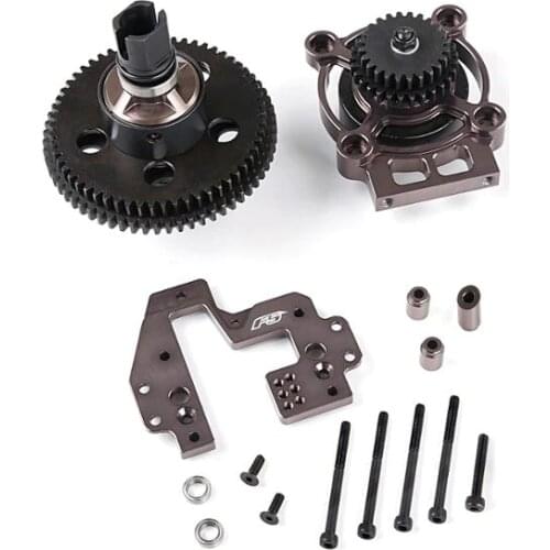 2 Speed transmission 24T 63T 29T 58T Gear Kit for 1/5 Rovan F5 MCD XS-5 Truck Rc Car Parts