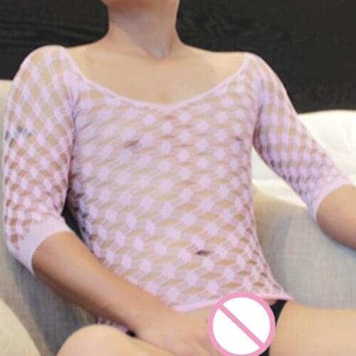 2020 Male Sexy Underwear Men Sexy Lingerie New Babydolls & Chemises Male Sleepwear Sissy Gay Nightdress Exotic Plus Size Dress