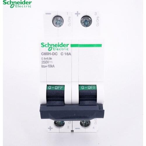 2P 1A 2A 3A 4A 6A 10A 16A 20A 25A 32A 40A 50A 63A DC Miniature Circuit Breaker Air Switch Overload Short Circuit Protection