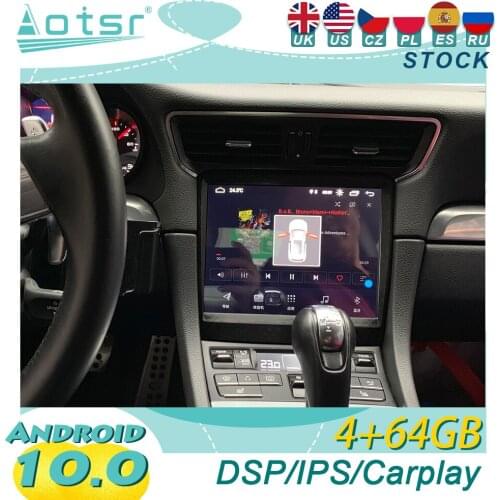For Porsche Cayman/BOXSTER/718/911/981/997 2012-2015 Android10 Car Radio Player Carplay GPS Navigation DSP Multimedia Head Unit