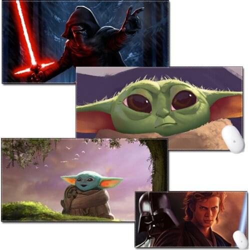 Large Gaming Pad Cartoon 40x80cm 30x60cm Waterproof Multi-size Natural Rubber Desk Mat Star Wars Darth Vader Cool Dest Pad