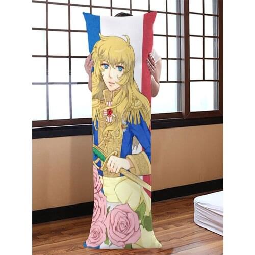 The Rose of Versailles Long Pillow Case Fashion Decorative Cute Body Pillow Cover For Adult Bedding Pillowcases Not Fade
