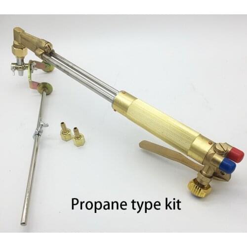 Handle balanced-pressure gas cutting torch oxygen+acetylene/propane high power cutting gun