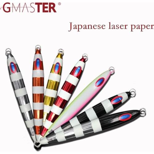 GMASTER Fast Jigging Lure 300g Lead jig strong glow and Japan laser artificial Fishing Lure