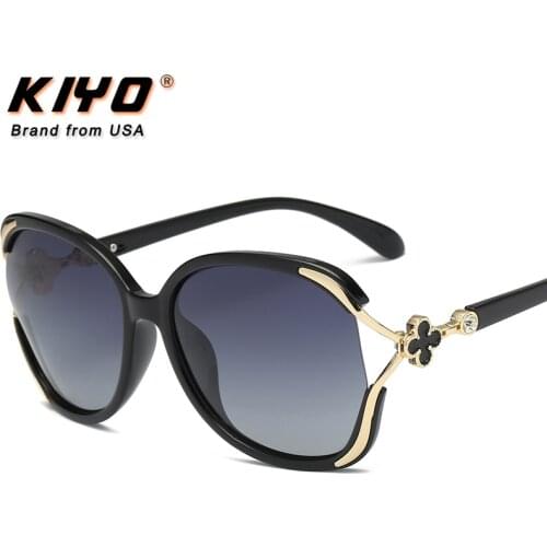KIYO Brand 2020 New Women Men Polygonal Polarized Sunglasses PC Classic Sun Glasses High Quality UV400 Driving Eyewear 2213