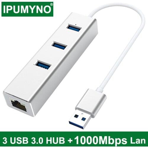 USB C 3.0 Hub RJ45 Ethernet Adapter 1000Mbps Network For Macbook Pro Air Computer Pc Laptop TV Box Accessories Type C Splitter