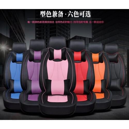 Car Travel Custom leather car seat cover for skoda toyota volkswagen RAV4 rapid Lexus ES IS LS RX NX LX Prado Kia CAR accessory