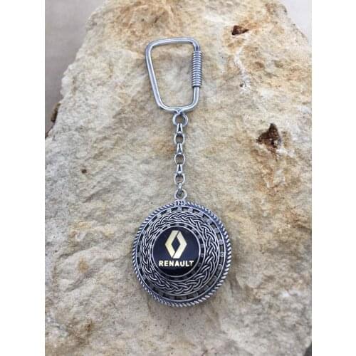 Renault Logo Filigree Silver Is Keychain Midyat