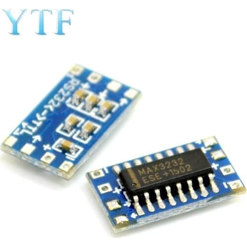 MCU Mini RS232 MAX3232 Level to TTL Level Conversion, Serial Conversion
