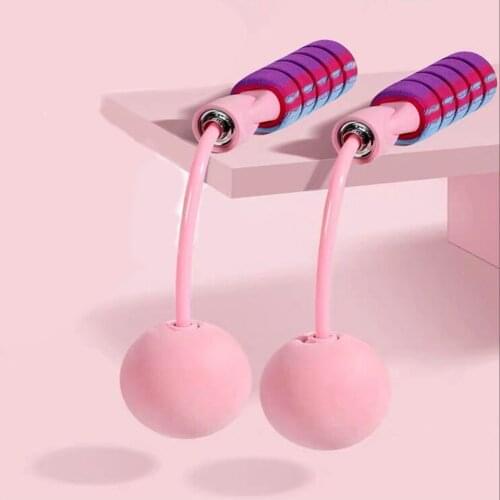 New Skipping Rope Load-bearing Bearing Cordless Adult Men and Women Fitness Equipment Indoor Silent Large Ball