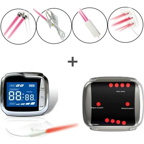 New Laser Watch Improve Blood Cycle Glass Fat Garbage Hypotensive Blood Lipids Sugar