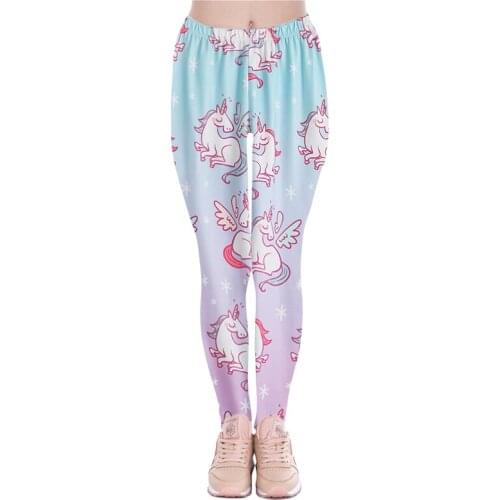 Children Clothing Unicorn Pants Baby Girl Clothes Kids Legging Girl Spring Summer Think Cartoon Pants Girls Cotton Trousers 2-9y