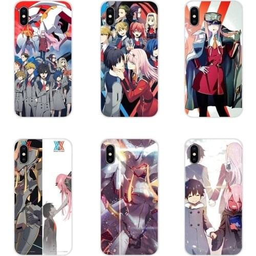 For Huawei G7 G8 P8 P9 P10 P20 P30 Lite Mini Pro P Smart Plus 2017 2018 2019 DARLING in the FRANXX Transparent Soft Cases Covers