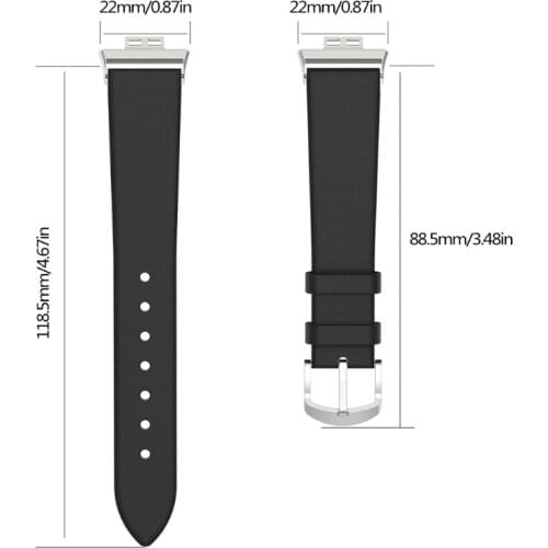 Adjustable Soft Silicone Wrist Band Replacement Watch Strap for Polar A300 M5TE