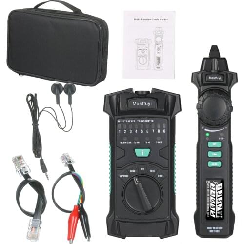 Mastfuyi Network Line Finder Wire Tracer Signal Tracer Cable Tracker Wire Locator Checker Telephone Network Line Finder/Pairing