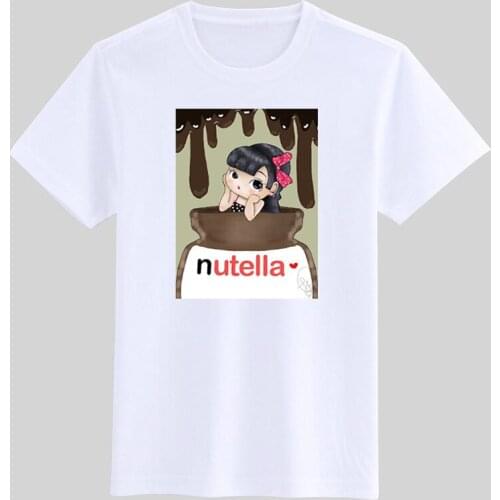 Cute children clothes t shirt boys t shirts fashion nutella kids tshirt anime t-shirts childrens clothing tops for girls shirts