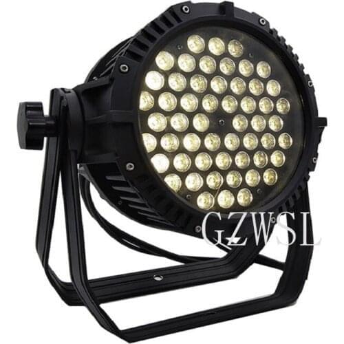 Led Par Light Warm White 54*3W Stage Led Par Can dj party DMX 512 warm white led 54pcs light factory price 54 3w par light
