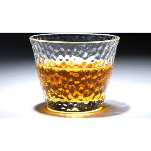 PINNY Heat-resistant GlassTeaCups Japanese Style Transparent Tea Cup Kung Fu Tea Sets Eco-Friendly Tea Service Exquisite