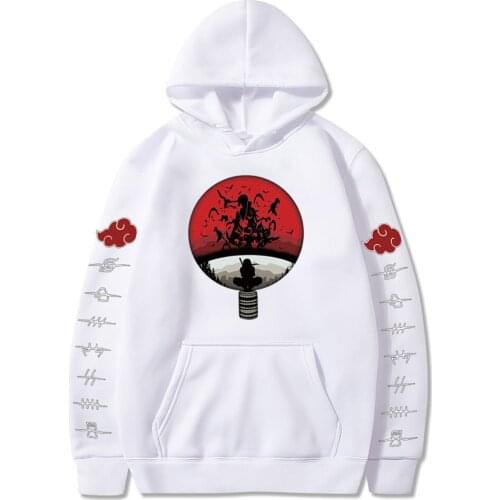 Mens Hoodie Anime Hoodies Male Female Itachi Streetwear Pullover Harajuku Hoodie Sweatshirt Tops Sudaderas Sweat Homme Dropship