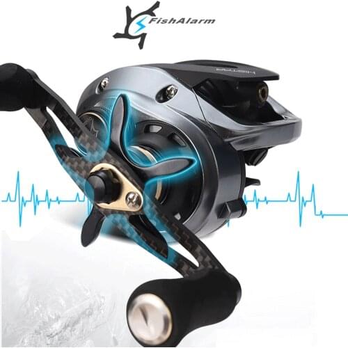 GH100 150 Ultralight Fishing Reel High Speed Baitcast Reel Drag Clicker Sound Micro Wire Cup Magnetic Brake Force Fishing Reel