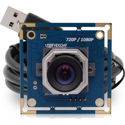 No Distortion Autofocus Webcam MJPEG 30fps 1920*1080 CMOS OV2710 USB Camera Module Mini 38*38mm Board USB Web Camera Module